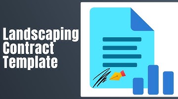 Landscaping Contract Template - How To Fill Landscaping Contract