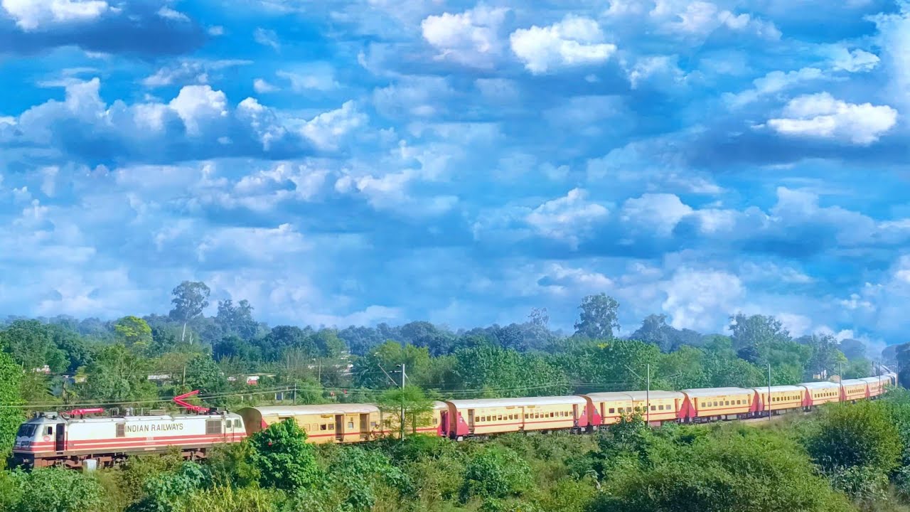 Sabarmati BG Daulatpur Chowk Express Crossing New Nangal Railway sabarmati-bg-daulatpur-chowk-express-crossing-new-nangal-railway