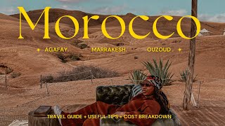 Unbelievable Experience in Morocco 2023 : Marrakesh, Agafay desert, & Ouzoud Falls + Cost breakdown