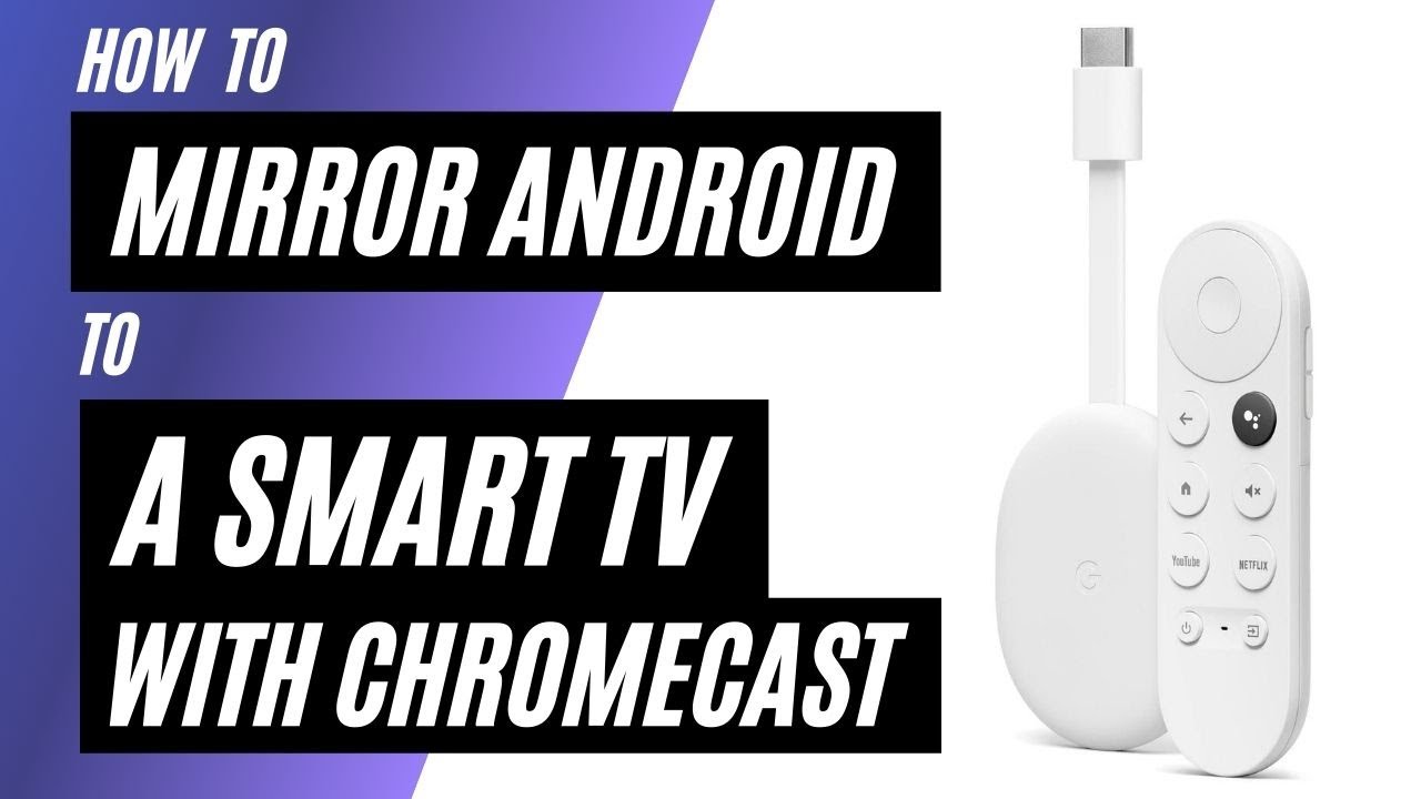 Metropolitan næse en kop How To Mirror Android Phone to TV Using a Chromecast - YouTube