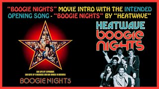 Boogie Nights vs. Boogie Nights | An edit to the original opening of the iconic film.