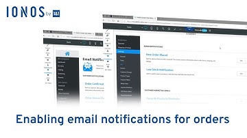 Activating email order notifications [MyWebsite eCommerce tutorial]