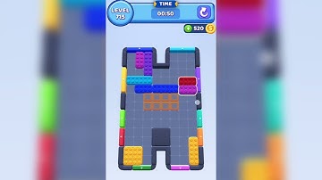 Color Block Jam Level 715 Walkthrough Solution