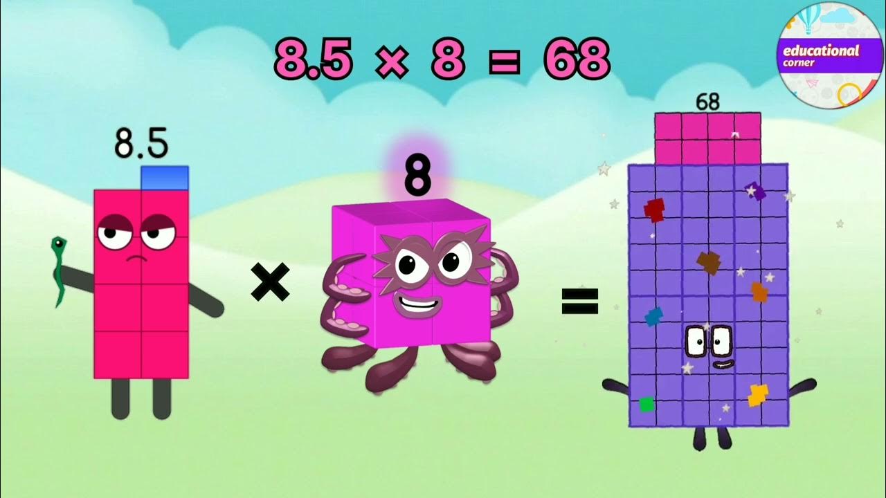 mathblocks 8.5 decimal multiplication 8.5 times table learn to