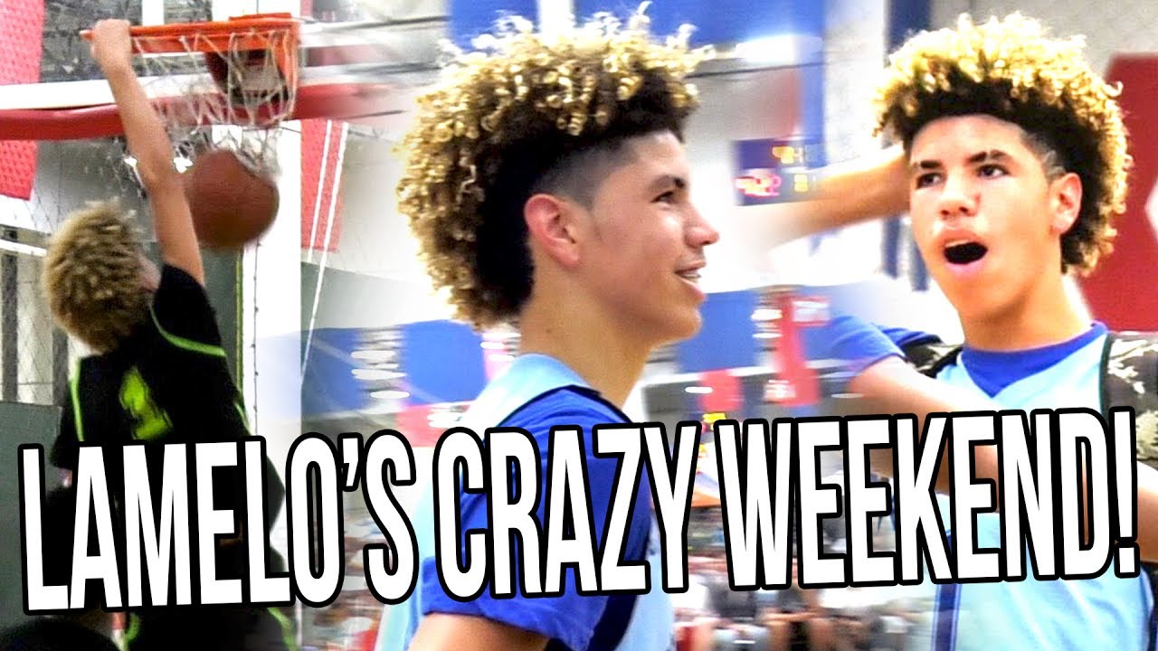 LaMelo Ball HISTORIC AAU Weekend! First DUNK, 