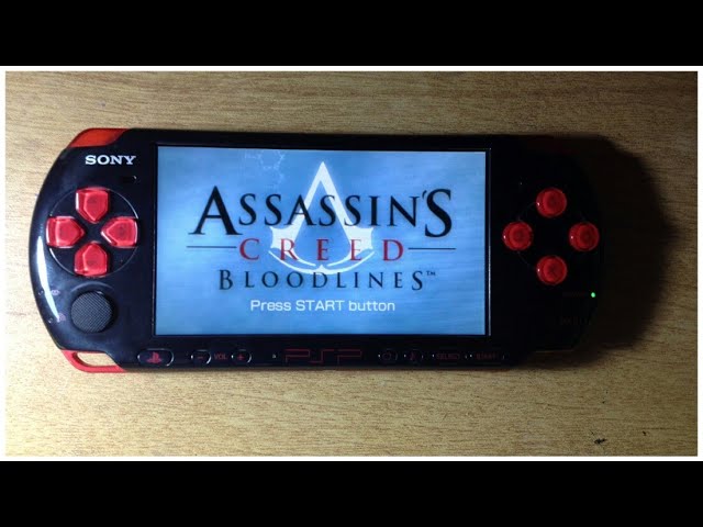  PSP 3000 Limited Edition Assassin's Creed: Bloodlines