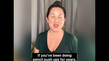 Upgrade your pencil push ups (vision therapy)