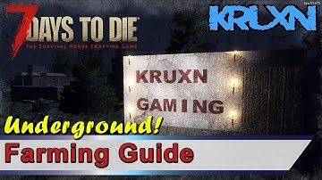 7 Days to Die Alpha 17 Farming Guide | How To