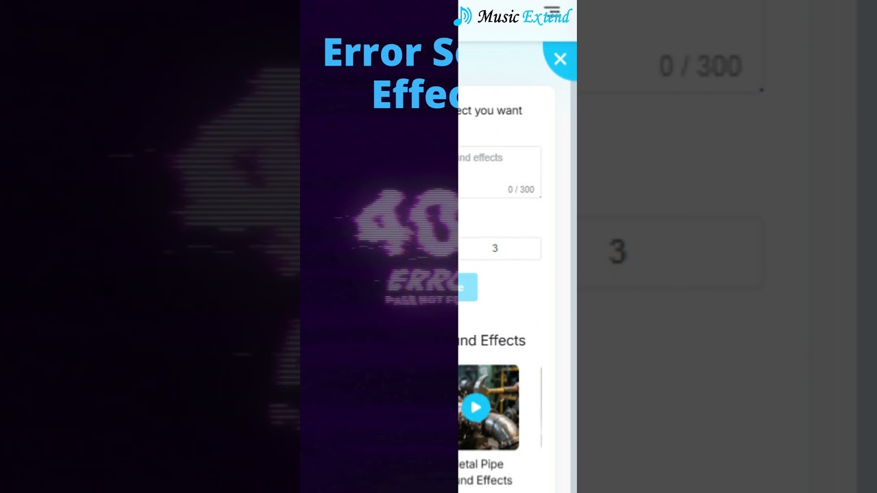❌ Error Windows Sound Effect | AI Generator 