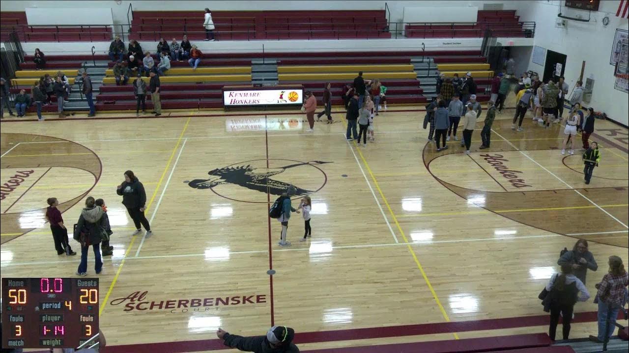 Kenmare High School vs Divide County High School Womens Varsity