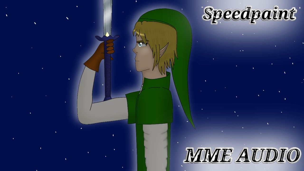 Link - Zelda Ocarina of Time (Speed Drawing) 