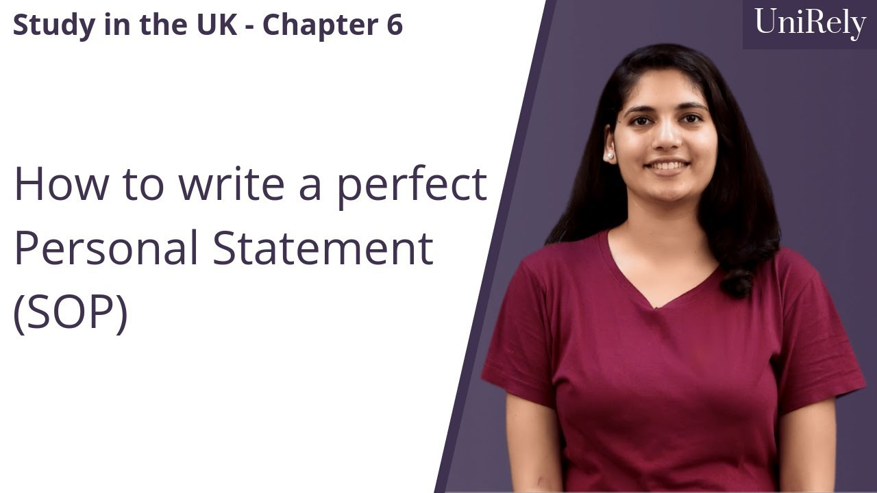 personal statement to study in uk