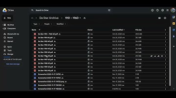 Using Google Drive for Family History