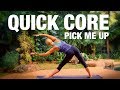 Quick Core Pick Me Up Yoga Class - Five Parks Yoga