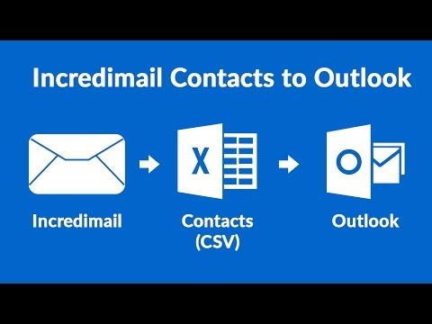How to Export IncrediMail Contacts as CSV and Import into MS Outlook 2016