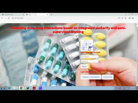 Predicting drug drug interactions based on integrated similarity and semi supervised learning