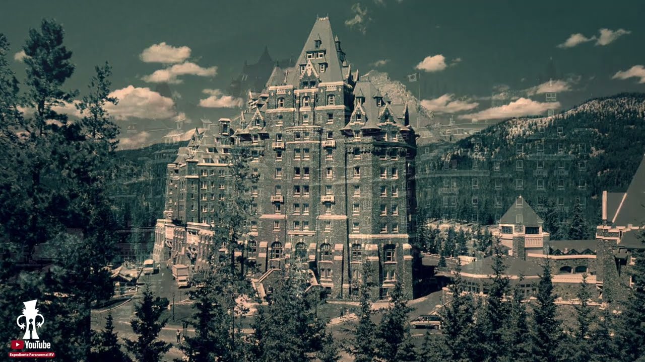 foto antigua del Hotel Banff Springs