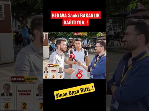 BEDAVA BAKANLIK DAĞITIYOR...!