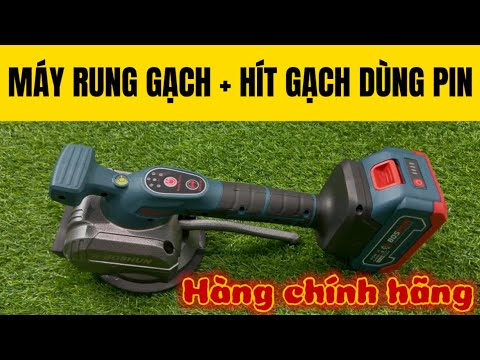Máy Rung Gạch, Máy Hít Gạch Dùng Pin Chính Hãng Boshun Giá Rẻ Cho Các Bác Thợ Lát Nền