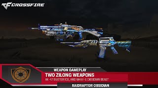 AK-47-Buster Ice/M4A1-S Obsidian Beast Zilong (Gameplay) || CrossFire Philippines