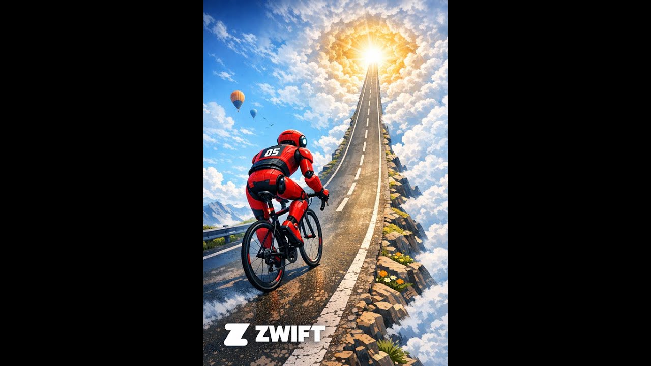 Alpe du Zwift with ROBO Pacer (A) My Weight 82.4kg so I had fun :/