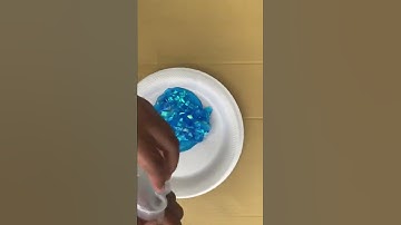 ✨Cutting stress ball open to see what’s inside 💙 ASMR #shorts #asmr