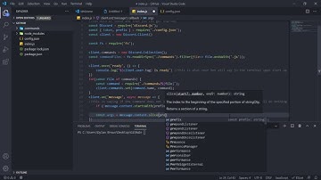 Discord.JS Episode 1 || Command Handler + Ping Command