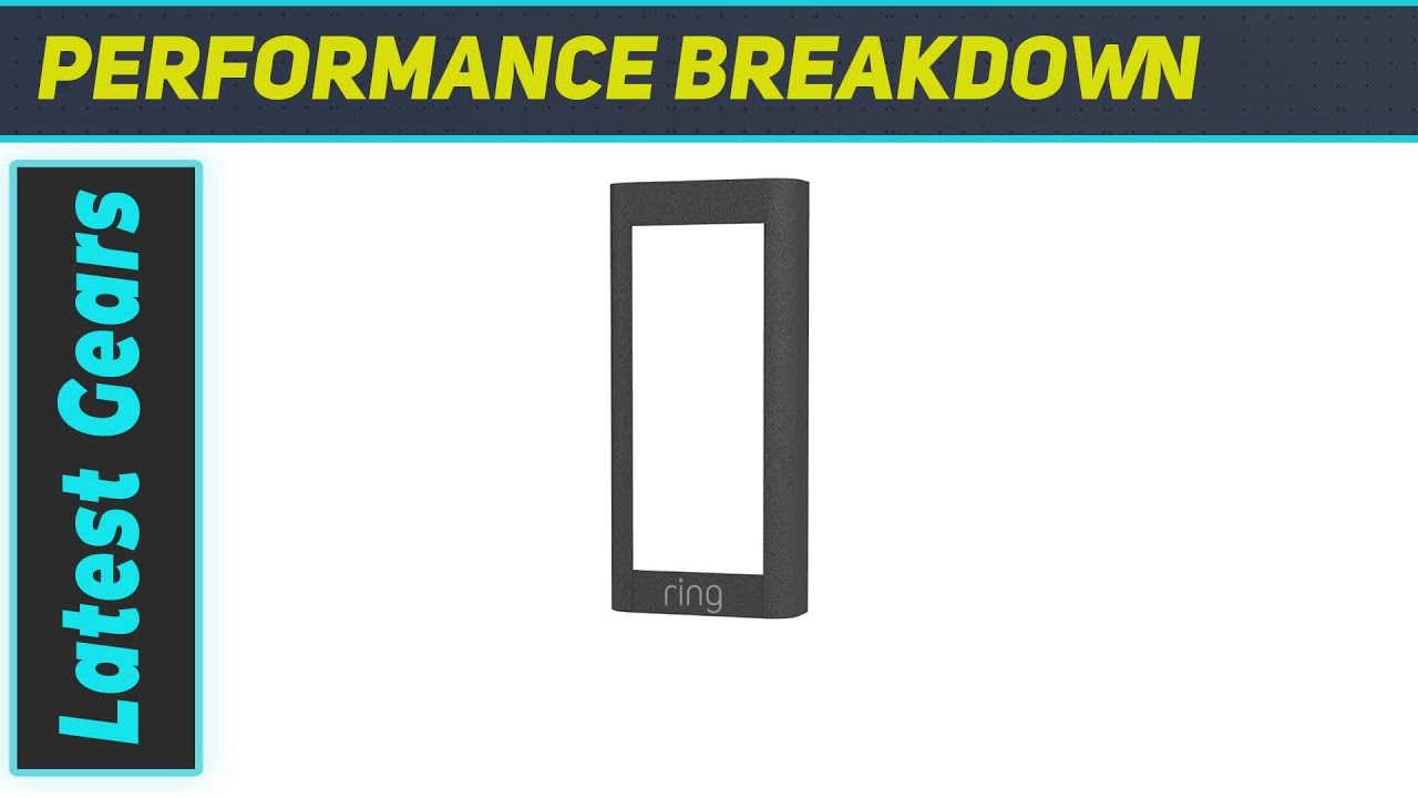 Enhance Your Ring Video Doorbell Pro 2: Galaxy Black Faceplate Review