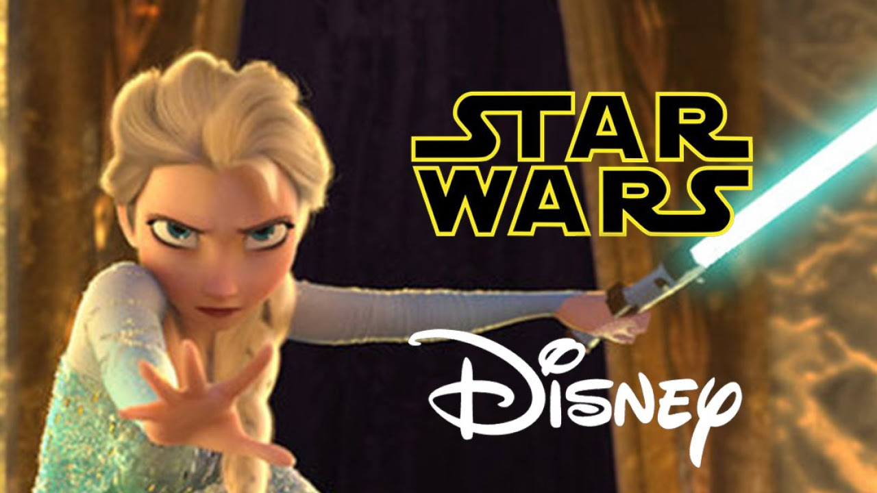 Star Wars Disney   Let it Flow   Let it Go Frozen Parody