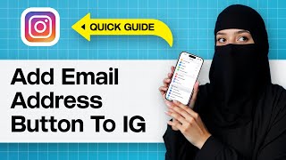 How To Add Email Address Message Button To Instagram Profile | Add Contact Button on Instagram