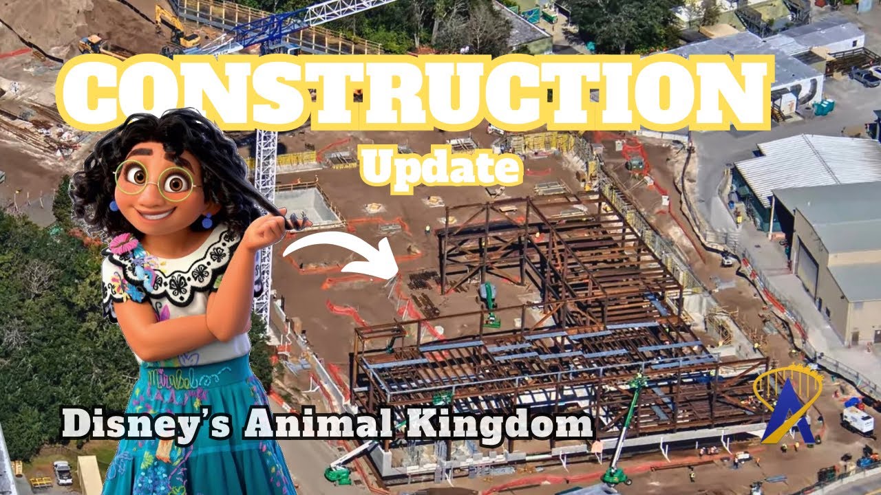 Encanto and Indiana Jones Construction Update at Disney's Animal ...