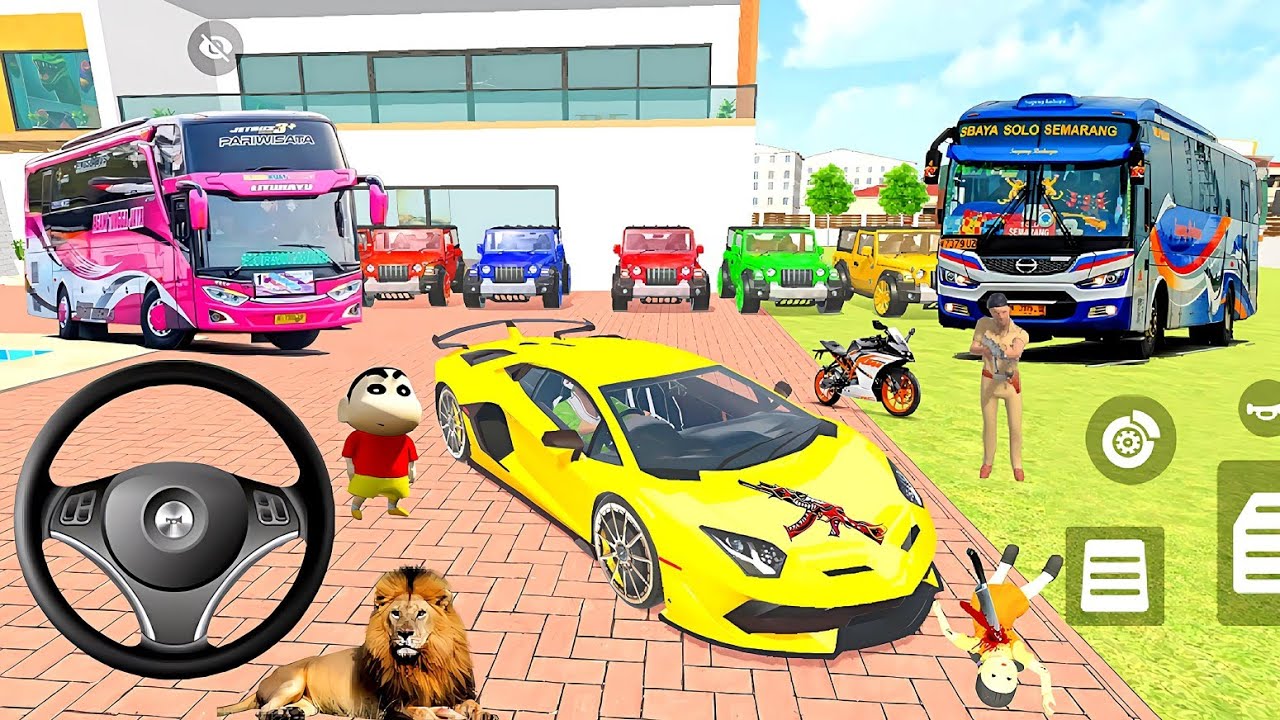 🤩 Purchase Modified Bus For Shinchan 💥🤯 Indian Theft Auto 💥🚨 Indian Bike Driving 3d Game New update