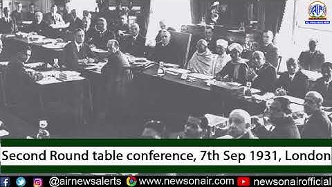 Second Round table conference, 7th Sep 1931, London
