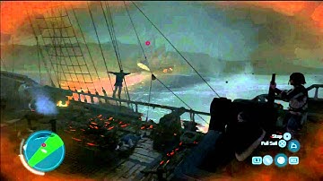 PS3 Assassins Creed 3 Sequence 5 The Hard Way Ship Battle November 4, 2013