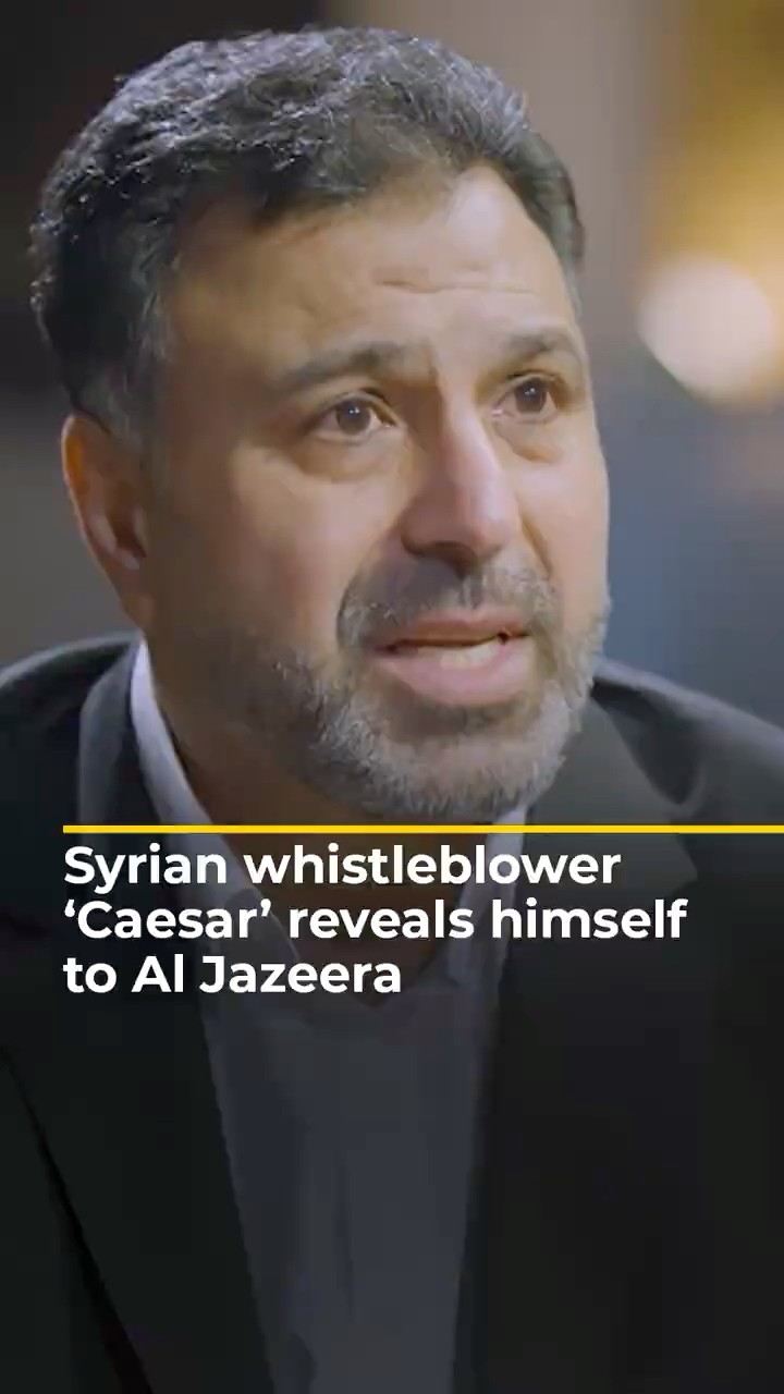 Syrian whistleblower ‘Caesar’ reveals himself to Al Jazeera | AJ #shorts