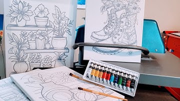 Sip and Paint Party Canvas Update: No Weeding