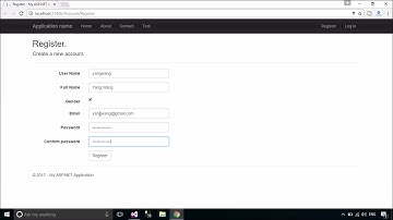 ASP.NET MVC #4 - Custom properties for IdentityUser | FoxLearn