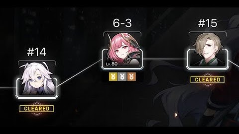 For the Uncrying 6-3 Full Stars 3-stars | Counter Side SEA