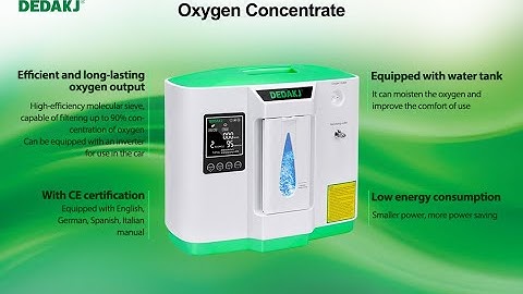 Operation Guidance video of DE 2AW oxygen concentrator DEDAKJ 2 9L min Flow Oxygen Concentrator O2