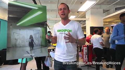 GroupOn Employee Talks About Employment Opportunities for Tech Week Attendees :-)