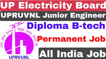UPRVUNL Junior Engineer recruitment 2021|| uprvunl je vacancy syllabus selection process exam patter