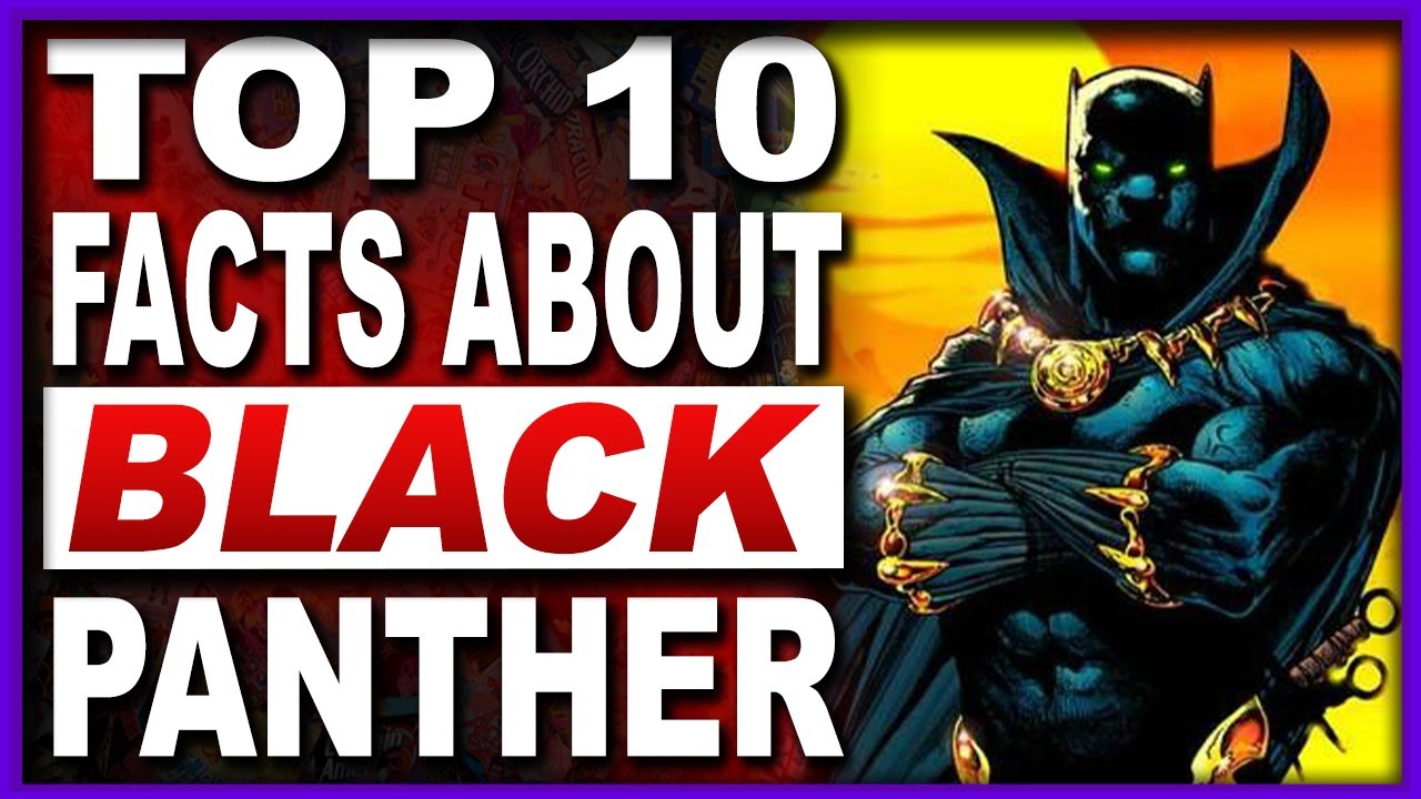 Top 10 Black Panther Facts You May, Or May Not Know! (Black Panther) -  YouTube