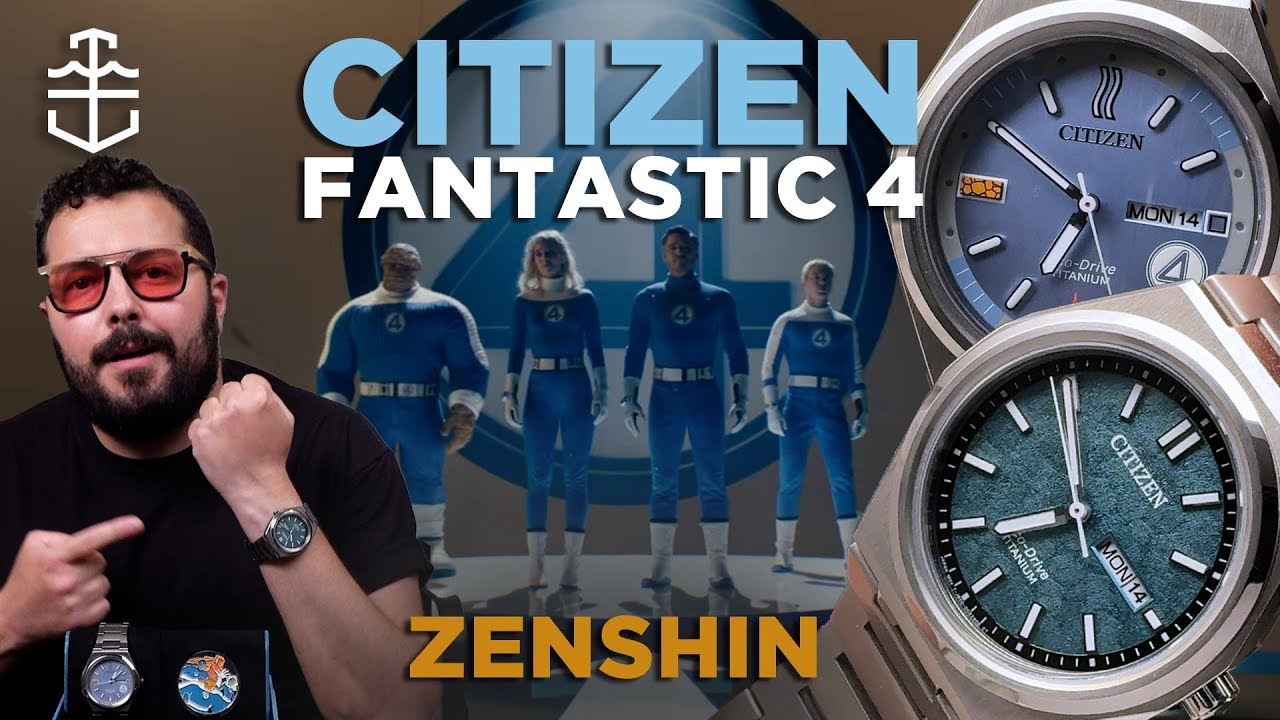 New Citizen Zenshin: Fantastic 4 your wrist? - YouTube