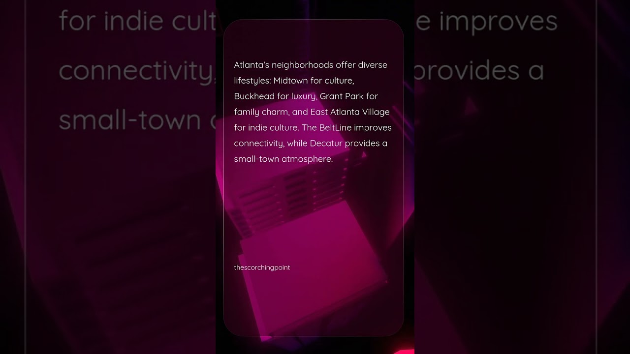 The Best Places to Live in Atlanta