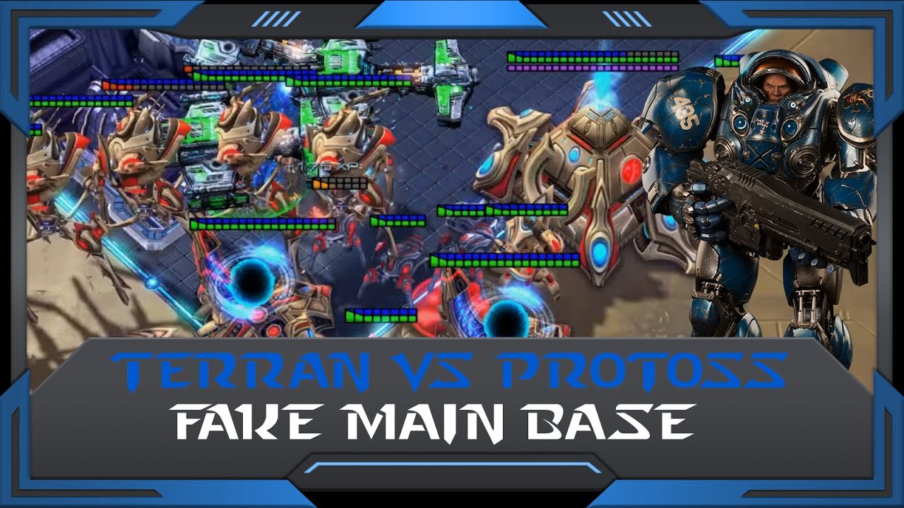 Sc2 Main StarCraft 2 (RuFF Highlight): Fake Main Base - YouTube