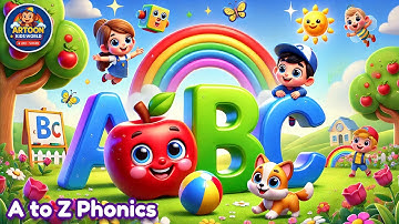 ABC Phonics Song | A to Z Alphabet Song for Kids | Learn Letters with Fun Animation