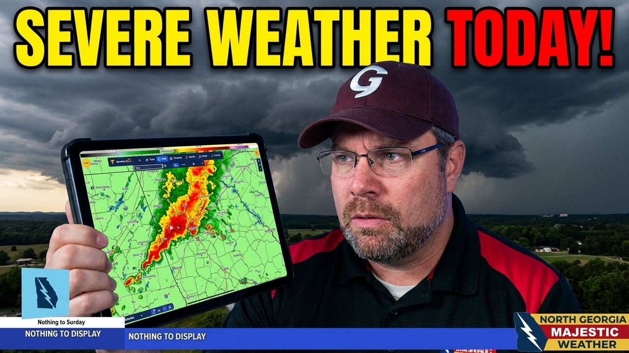 Weather Alert! - Severe Weather Today N Georgia! Latest Update! - YouTube