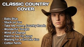 Baby Blue Stuck On You Wonderful Tonight Take Me Home Country Roads  Classic Country Cover
