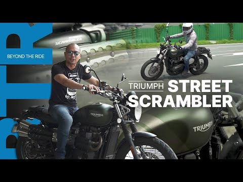 Video: Triumph Street Scrambler er oppdatert til samme pris: Euro5-motor med 65 hk, bedre finish og spesialutgave Sandstorm