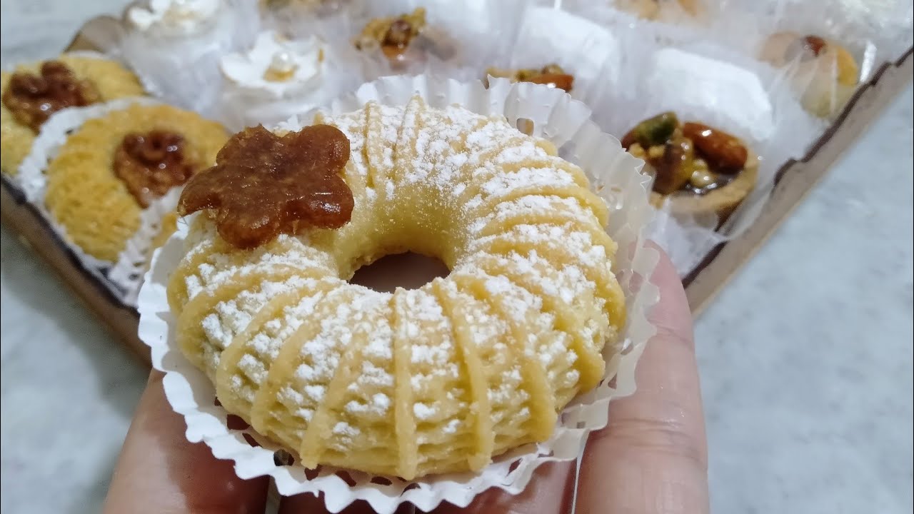 كعك النقاش مبسس و خفيف الوصفة التقليدية